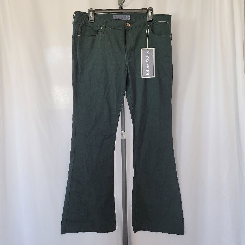 Indigo Rising Juniors green pants size 11
